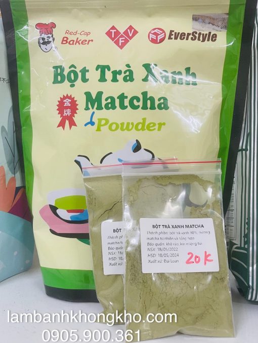 bot tra xanh dai loan 20g col2638914620gr Bột trà xanh Đài Loan 20g COL-2638-9146-20GR