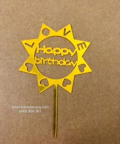 Chữ Happy Birthday nhựa lớn SN-7724-8392-1C