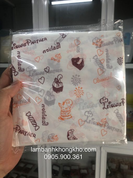 giay tham dau size 18x18cm xap 100 to bas111011x Giấy thấm dầu size 18x18cm (xấp 100 tờ) BAS-11101-1X