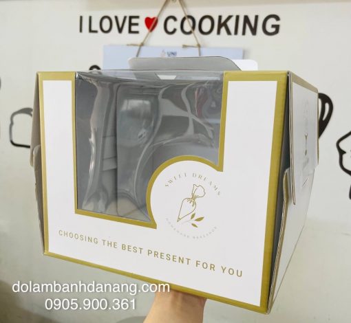 hop banh sinh nhat 30cm cao 20cm de cbo11124 Hộp bánh sinh nhật 30cm cao 20cm + đế CBO-11124