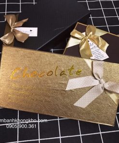 Hộp socola vàng đồng 18 ô BOX-7562-8126-1C