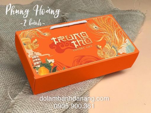 Hộp trung thu 2 bánh phụng hoàng TT-9454-1H