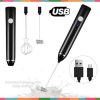 Máy đánh bọt cafe sạc USB 2 đầu khuấy PC-11120-1C