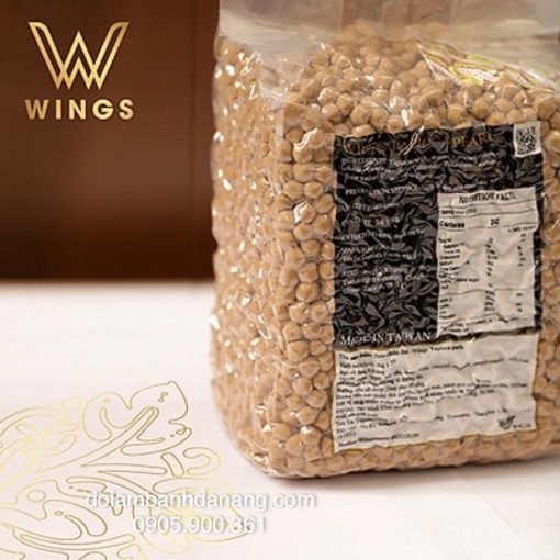 tran chau den goi 3kg tapioca pearls nl109761g Trân châu đen gói 3kg - Tapioca Pearls NL-10976-1G