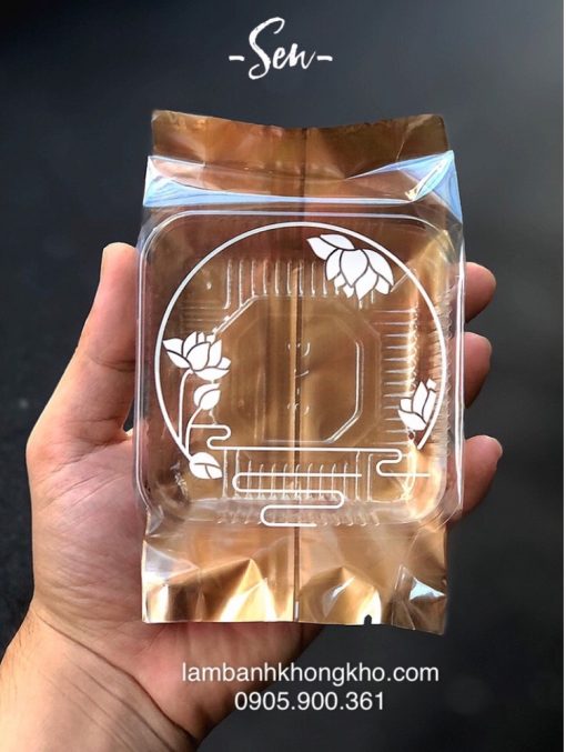 Túi trung thu số 9- Mẫu Sen (100 cái) TT21-10362-100C