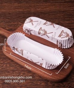 Cup giấy mềm oval đáy 14x5x3cm (cây) BOX-11146-1C