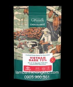 Socola đen dạng hạt 72% 100gr SMH-11091-100GR