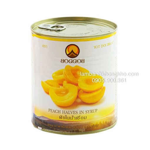 Đào ngâm Thái Lan 820gr