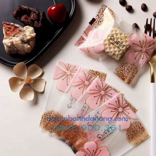 tui dung banh cookies hoa anh dao sweet 100c