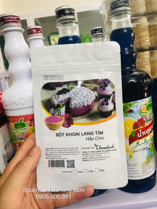 Bột khoai lang tím Classy gói 100gr
