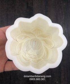 Khuôn trung thu 75g mẫu sen