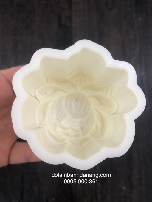 khuon trung thu 75g mau sen Khuôn trung thu 75g mẫu sen