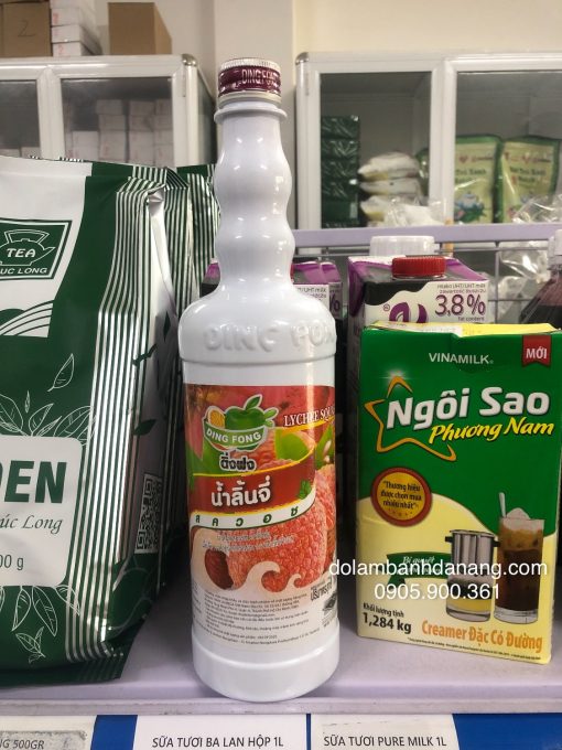 Siro Thái vải 760ml chai nắp nhôm