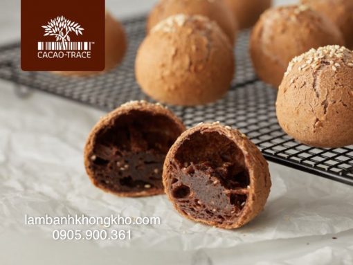 Bột trộn sẵn bánh mì Mochi socola 1kg