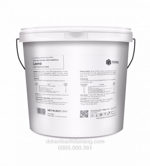 Chất ổn định bánh Farina thùng 5kg