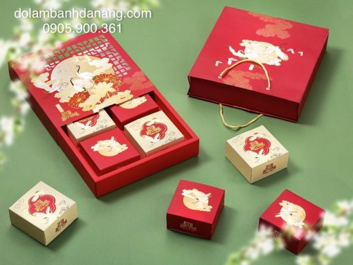 Hộp trung thu 4 bánh Thượng Uyển