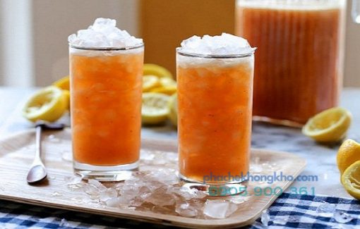 Sinh tố đào Berrino chai 1L