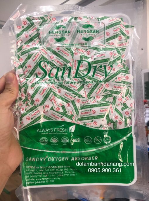 Túi hút ẩm xanh