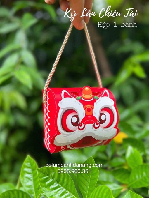 Hộp trung thu 1 bánh Kỳ lân (1 cái)