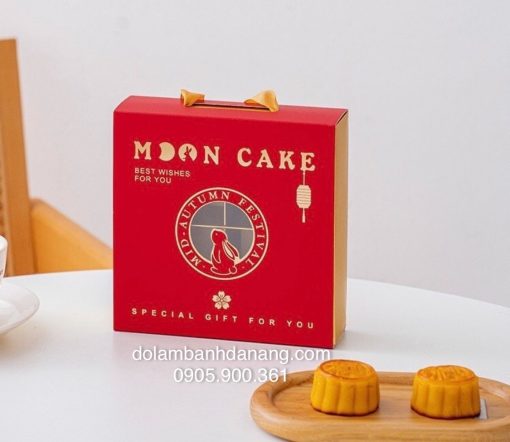 Hộp trung thu 4 bánh nhỏ Thỏ Moon