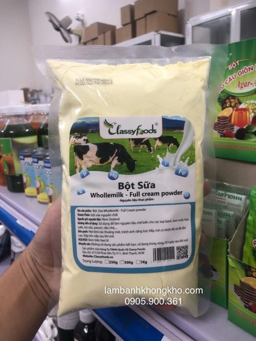 Sữa bột nguyên kem Newzealand - 500gr