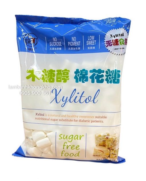 Kẹo marshmallow Xylitol gói 500gr