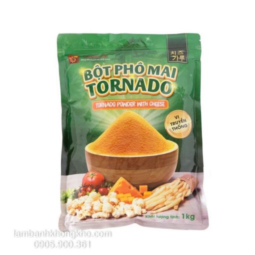 Bột phomai Tornado gói 100g