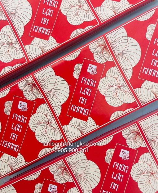 Tem Tết "phúc lộc an khang" vuông (4 tem/tờ)