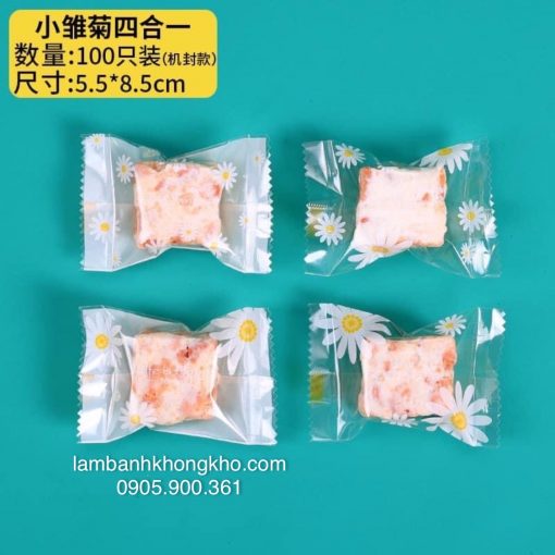 Túi bánh quy 5.5x8.5cm (xấp 100 cái)