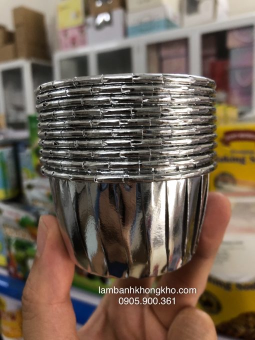 Cup nhôm bạc (10 cái)