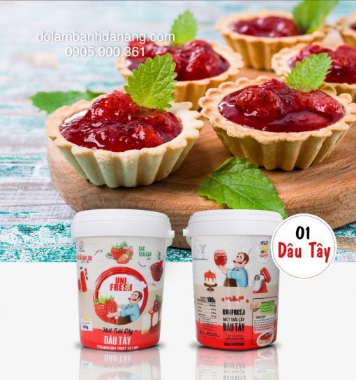 Mứt dâu tây UniFresh hũ 950gr