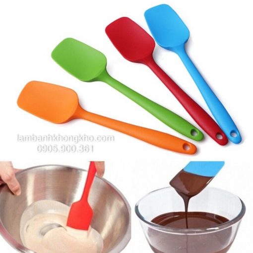 Spatula silicon dạng muỗng