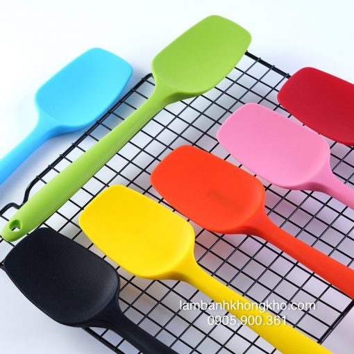 Spatula silicon dạng muỗng