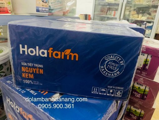 Sữa tươi nguyên kem Holafarm (1 thùng)