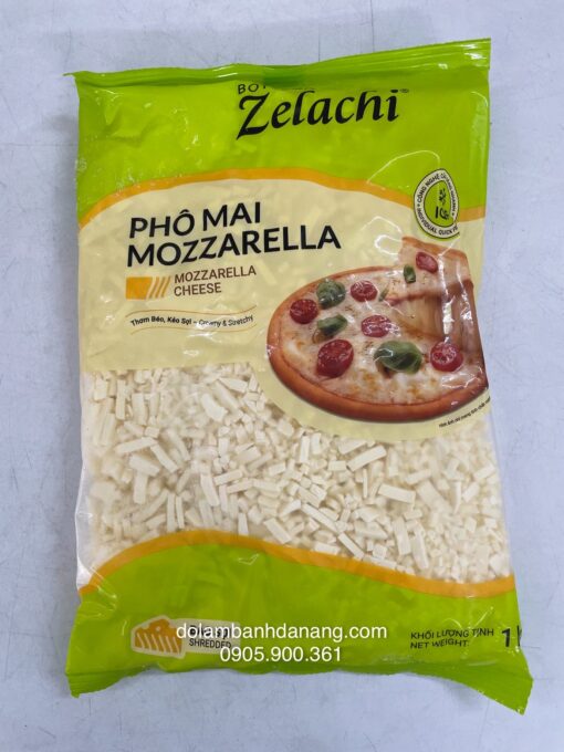Mozzarella bào Zelachi (1kg)