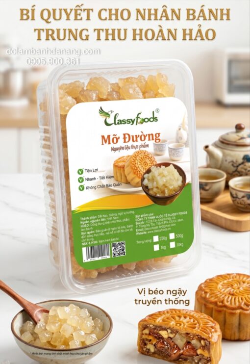 Mỡ đường Classyfoods 1kg