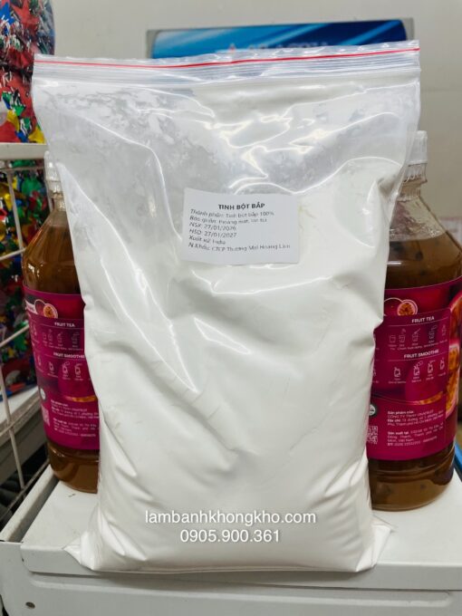 Tinh bột bắp (1kg chia bao 25kg)