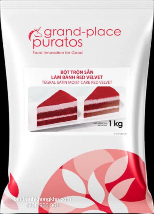 Bột Red velvet Puratos 1kg